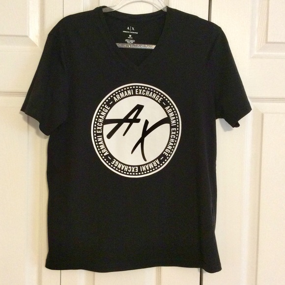 Armani Exchange Other - Armani Exchange Black T-shirt with logo size Medium